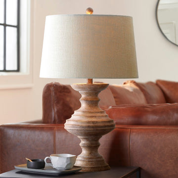 Scarlett 26.5" Resin LED Table Lamp - JONATHAN Y